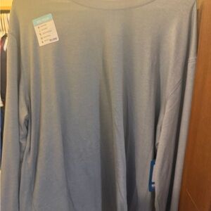 Reel Legends Sky Blue Performance Shirt